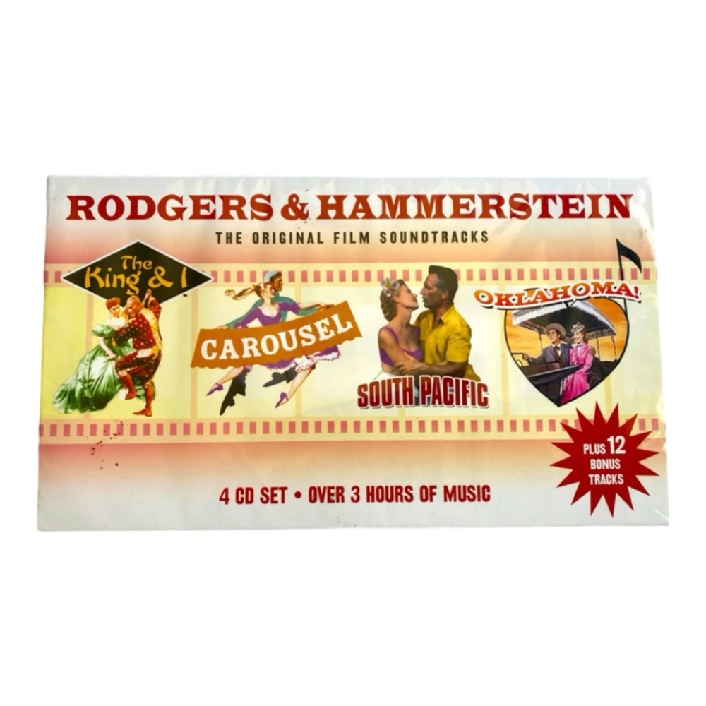 Rodgers‎ & Hammerstein the original film soundtracks 4 cd set